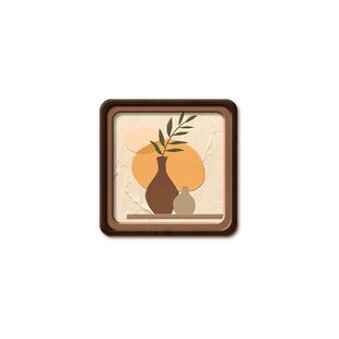 温馨装饰遮丑墙贴裂痕窟窿补洞盖板卧室房间墙面贴画瓷砖孔洞遮挡