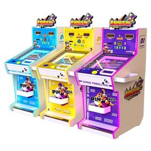 新款弹珠机广州商用弹珠机儿童拉杆弹珠游戏机投珠器出卡片机投币