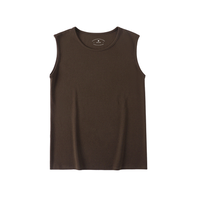 LR MADE 26SS 透气抗起球莱赛尔棉混纺 肌理感 基础百搭打底背心