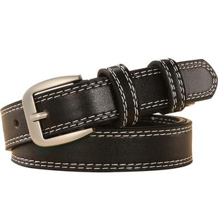 胖mm皮带女款实用百搭加长款腰带细女士装饰裤带配牛仔裤大码超长