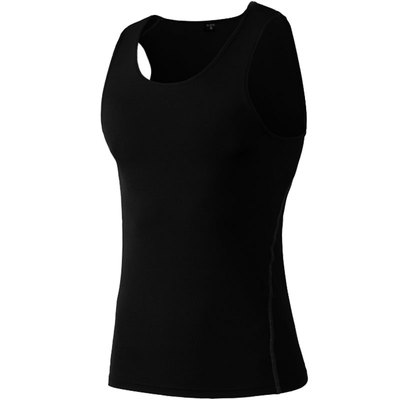 篮球紧身背心男训练科比无袖紧身