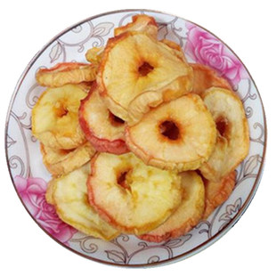 灰兔子沙果干小苹果干500g苹果片苹果圈无核苹果干酸酸甜鲜果散装