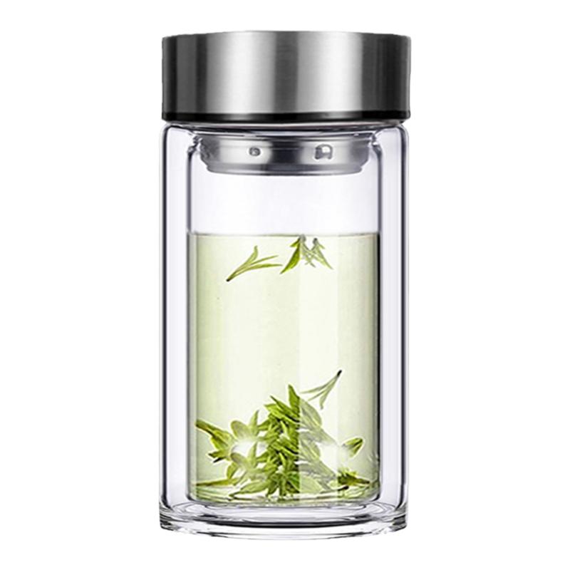 双层玻璃杯子泡茶水杯