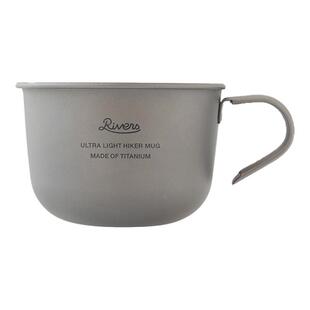 rivers咖啡杯便携超轻钛金属创意露营马克杯子户外旅行咖啡杯男女