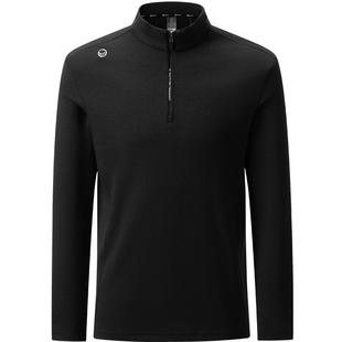 HALTI哈尔迪男士热特姆保暖拉普兰绒半拉链长袖T恤 HTTFS58301S