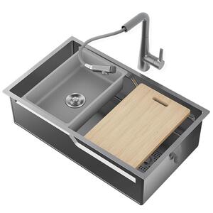 【焕新补贴15%】九牧厨房水槽纳米水槽