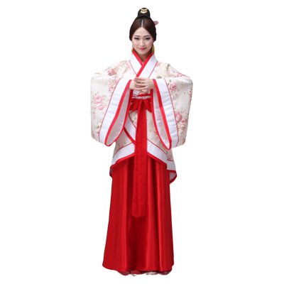 古装汉服双绕曲裾唐表演国学成人