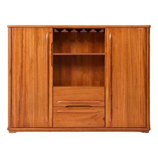 简韵 黄檀木餐边柜 全实木储物柜碗柜 厨房柜子新中式餐厅茶水柜