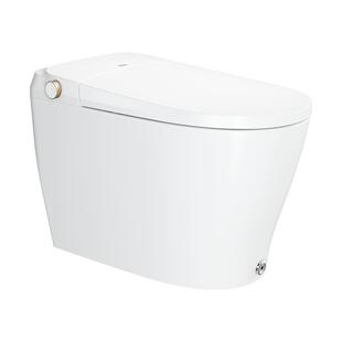 怡和智能马桶YV70E1脚踢全自动翻盖圈一体式座便器