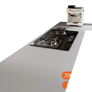 厨房灶台台面保护垫防水防油耐高温保护膜厨柜专用皮革防脏桌面垫