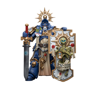 暗源战锤40K极限战士装备圣物盾和能量剑原铸连长1：18模玩兵人礼