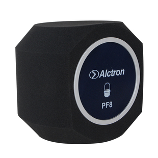 Alctron/爱克创 PF8话筒电容麦克风声学降噪防风网防喷隔音罩隔音屏降噪吸音板降低房间回音混响大号海绵套