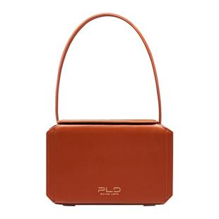 保兰德PLD小号八角盒包包女头层牛皮高级感手提包体制内单肩包包