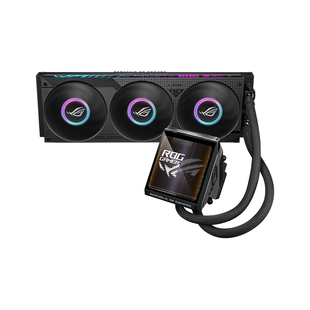 ROG 飞龙四代360 ARGB LCD一体式水冷散热器无线水冷技术/5.08英寸显示屏幕/预装ARGB风扇