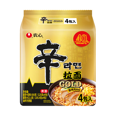 韩国农心辛拉面香辣鸡肉味