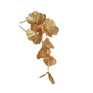 纸醉金迷原创新中式金属花朵流苏发气质繁花发钗簪子发簪发饰头簪