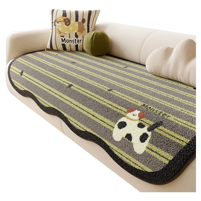 布鲁罗曼仿羊绒异形沙发垫保暖