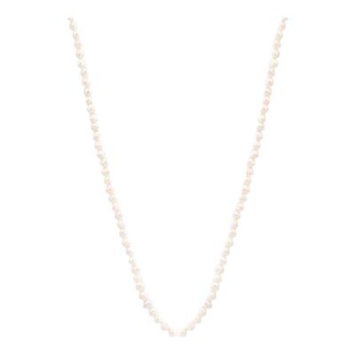 白百何同款淡水珍珠项链diy吊坠