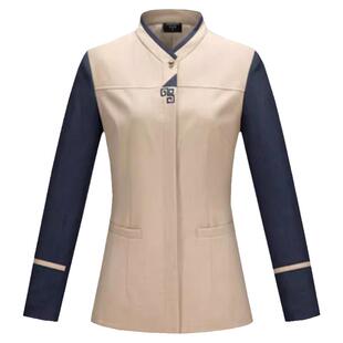 物业保洁工作服长袖酒店宾馆客房服务员阿姨小区清洁工女秋冬套装