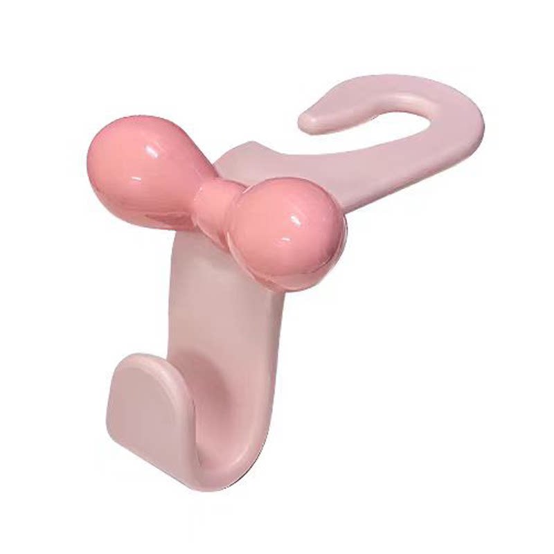 少女心蝴蝶结新款多巴胺汽车椅背挂钩车内收纳车载好物新车小礼物