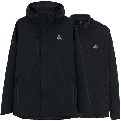 安踏防风外套王一博水壳男冲锋衣