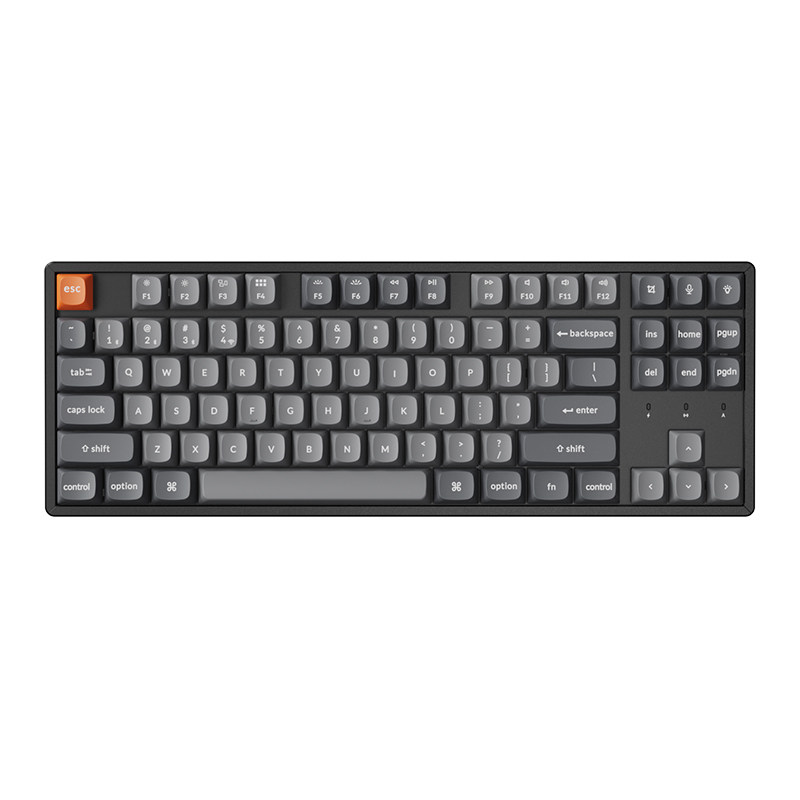 Keychron K8MAX蓝牙无线机械键盘87键三模办公客制化win静音轴mac