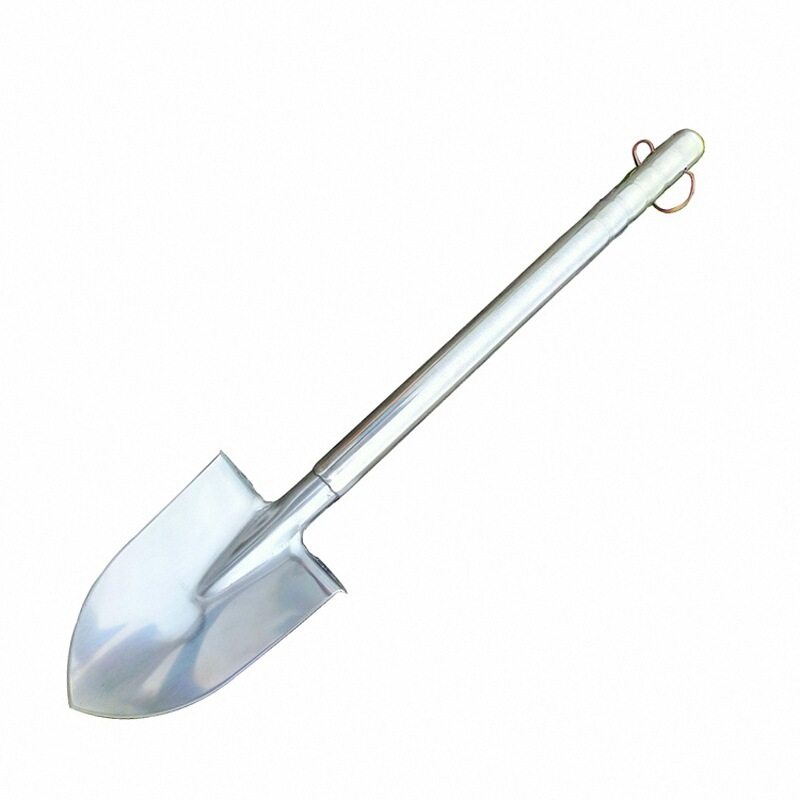 不锈钢锄头种花种菜家用车载小锹加厚结实锋利松土刨土园林工具