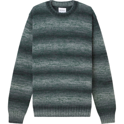 【折扣】Norse Projects 男女同款秋冬花色棉质混纺圆领毛衣