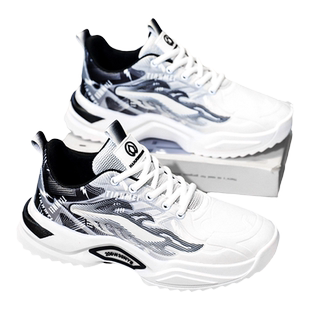 鞋子男鞋2025新款秋季青少年运动鞋男款跑步休闲冬季男士加绒棉鞋