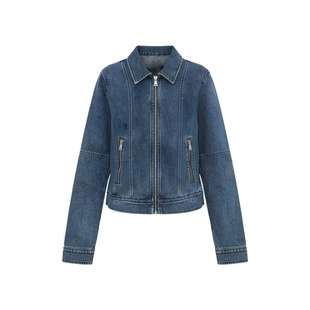 SPEAR YOUTH“特调水洗蓝”原牛重工洗水丹宁短款牛仔外套上衣