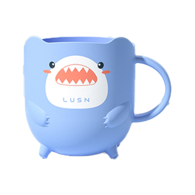 如山宝宝牙刷杯软软的防摔漱口杯