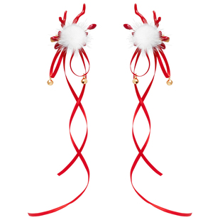 儿童古风头饰全套发簪发冠顶簪女童汉服毛球流苏发夹宝宝发钗发饰