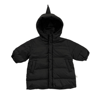 男童冬款韩版连帽羽绒服外套女宝宝加厚保暖上衣婴幼儿洋气外出服