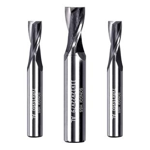 两刃键槽铣刀大全2刃高速钢白钢铣刀不锈钢双刃CNC数控刀具神器