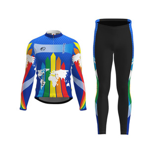 2025冬季长袖分体轮滑服速滑服滑冰服成人儿童弹力透气保暖速干