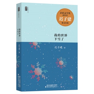 【正版好书】我的世界下雪了 迟子建作品集散文集 额尔古纳河 中学生读本文字书籍 浙江文艺出版社9787533945497