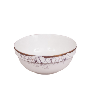 10个装面碗5.5/6英寸汤碗陶瓷大号碗家用汤碗大碗饭碗