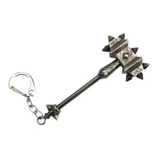 魔兽世界部落山丘惊雷锤子灰烬使者刀剑武器模型合金属钥匙扣挂件