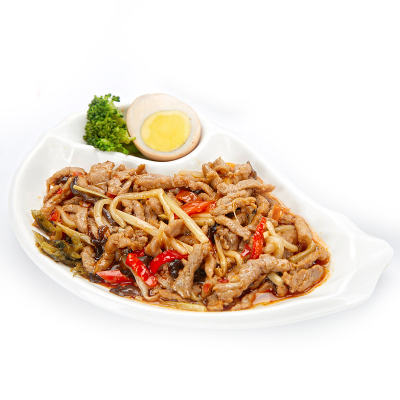 菜字头200g鱼香肉丝中式快餐包装速食菜/预制菜