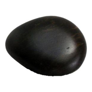 崂山试金湾纯天然试金石墨玉86克大吊坠项链典当行专用试金工具GZ