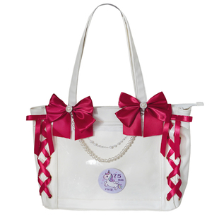 PM丝带痛包链条蝴蝶结缎带套装替换包带装饰珍珠diy挂件配饰组件