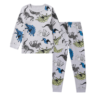 加厚儿童秋衣秋裤秋冬纯棉男童中大童韩版女童保暖内衣家居服套装