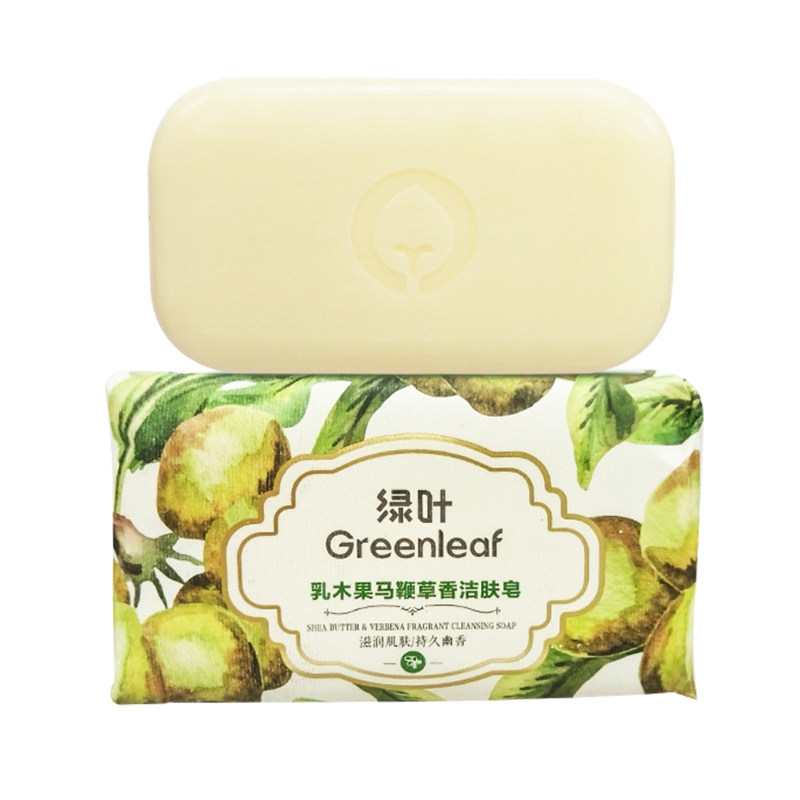 绿叶200克乳木果马鞭草香洁肤皂