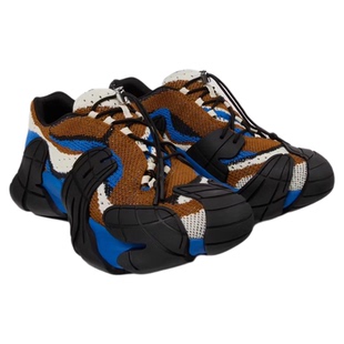 CAMPERLAB Tormenta新款撞色拼接透气针织圆头低帮系带生活休闲鞋