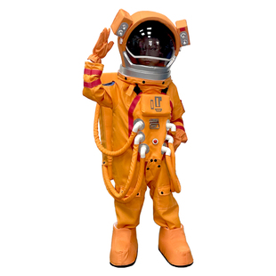 六一儿童宇航服太空服仿真道具航天员亲子演出服拍照卡通人偶服装