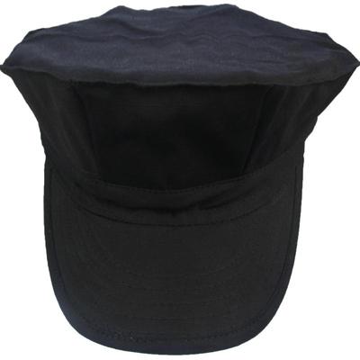 黑色冬季男士男式八角帽子老年帽