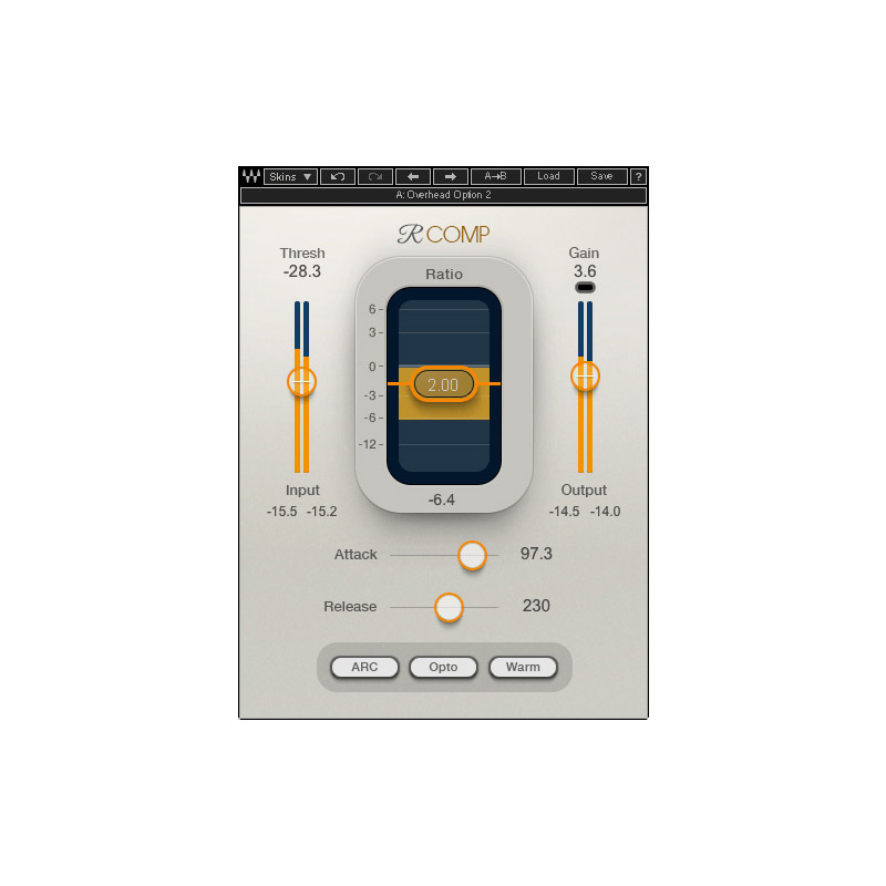 正版WAVES16 Renaissance Compressor人声效果处理压缩器插件MAC