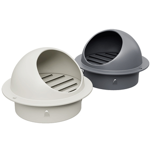 304不锈钢风帽防风罩加厚卫生间外墙油烟机通风口防虫防雨罩烤漆