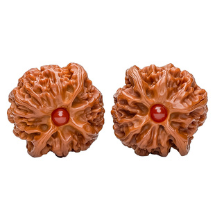 文玩核桃封底镶嵌材料绿松石玛瑙堵眼镶底封脐定制加工一物一图