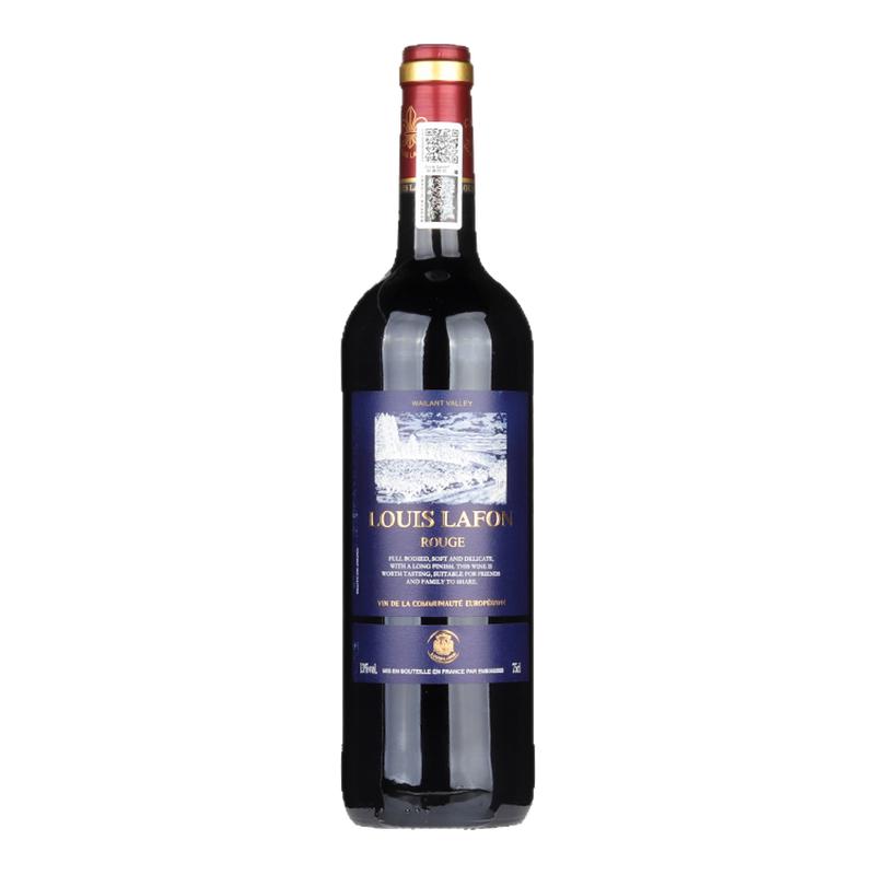 原瓶进口红酒路易拉菲LOUISLAFON威岚特山谷干红葡萄酒13度750ml